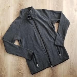 CALVIN KLEIN PERFORMANCE GREY ZIP UP